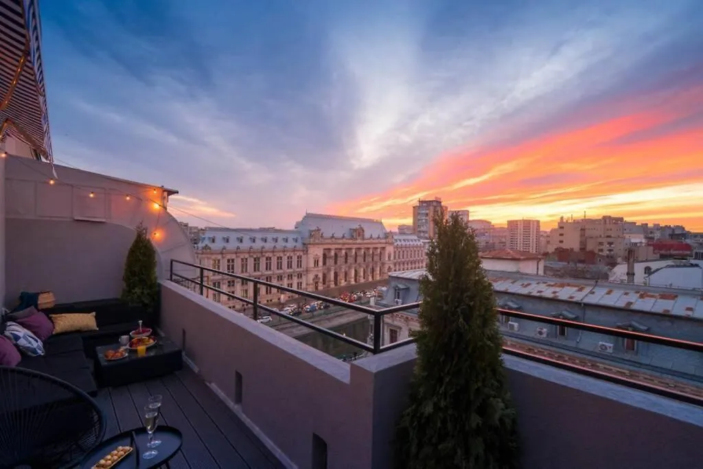 Sunset Terrace In The Old Town Apartment Bucharest