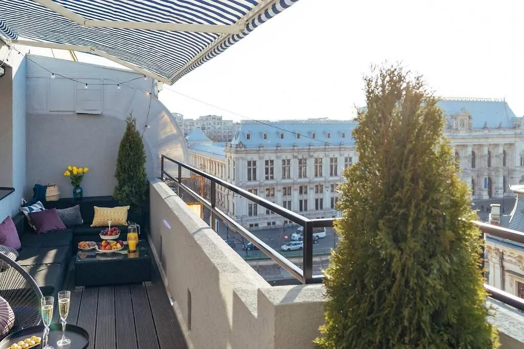 Sunset Terrace In The Old Town Apartment Bucharest