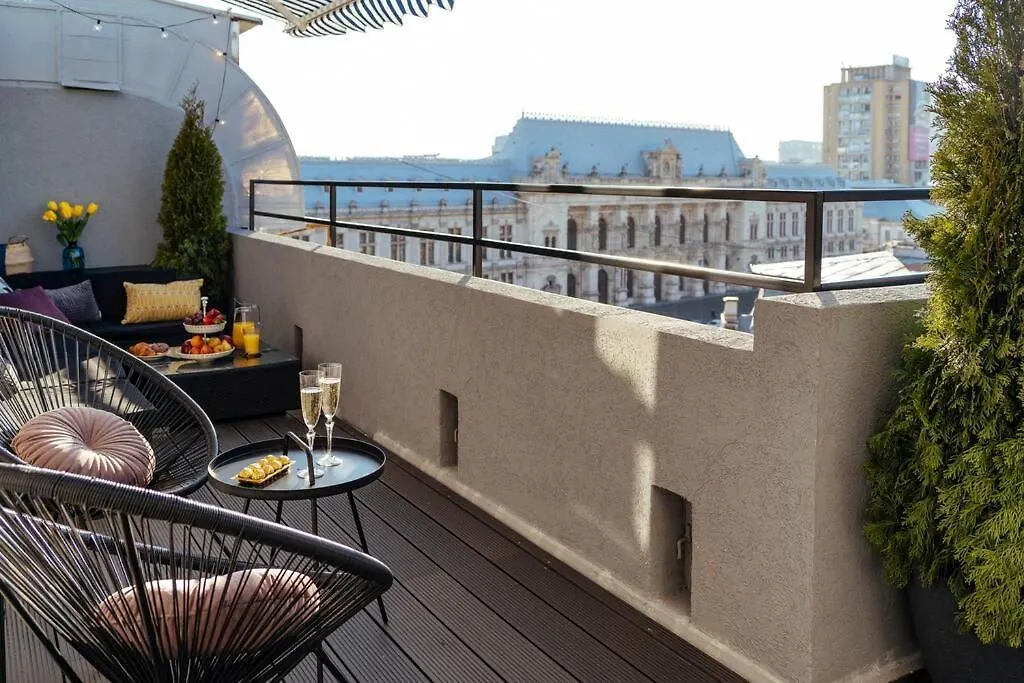 Sunset Terrace In The Old Town Apartment Bucharest